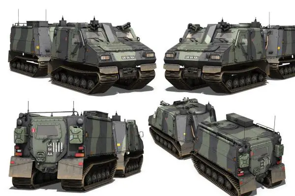 BvS10 BvS 10 Viking amphibious all-terrain armoured vehicle data sheet description information intelligence identification pictures photos images BAE Systems British army United Kingdom