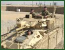 British soldiers from 1st The Queen's Dragoon Guards have survived a strike by a large improvised explosive device (IED) in Afghanistan while driving in their upgraded Scimitar Mk2 vehicle