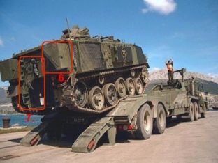FV 432 Details Back Armoured Personnel Carrier UK British 01