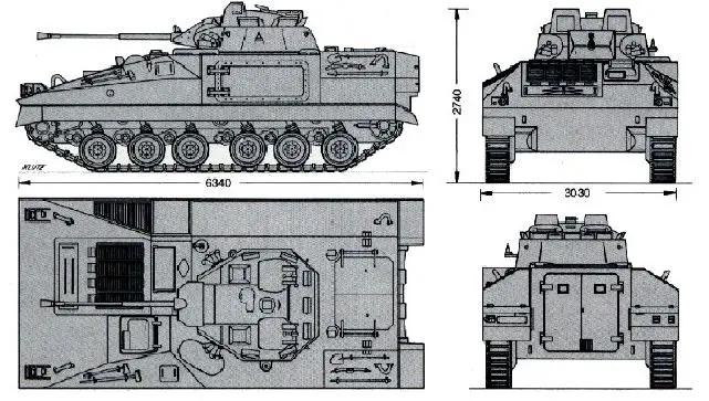 Warrior MCV-80 AIFV Armoured Infantry Fighting Vehicle technical data sheet specifications description information intelligence identification pictures photos images personnel carrier British United Kingdom defence industry army military technology 