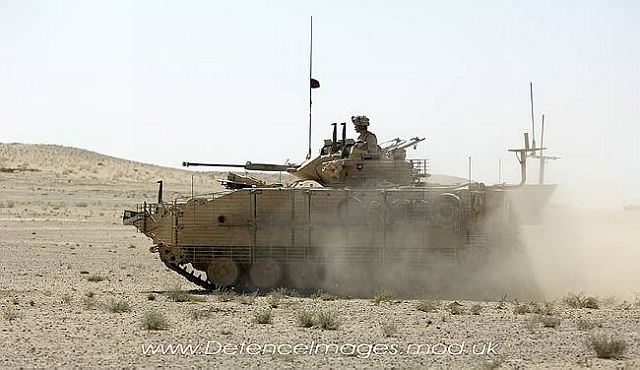 Les véhicules blindés britanniques Warrior utilisés en Afghanistan sont maintenant mieux protégés et plus mobile suite à l’utilisation d’un nouveau kit de mise à niveau proposé par BAE Systems. Plus de 70 véhicules de ce type ont été modifié, suite à une commande passée par le Ministère britannique de la défense à BAE Systems.
