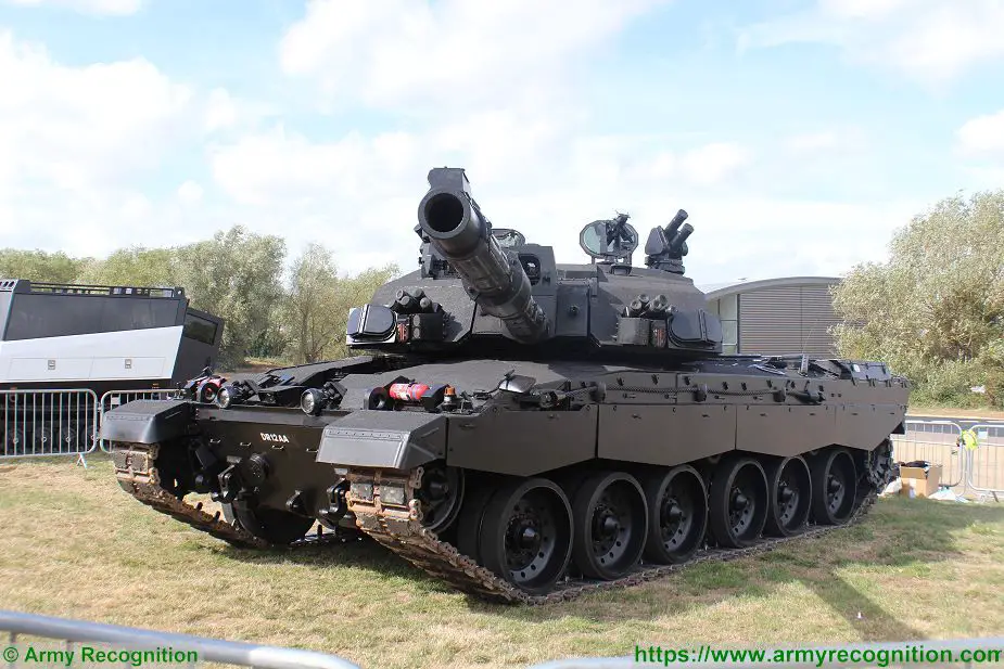 Black Night Challenger 2 MBT Main Battle Tank British United Kingdom army LEP program 925 001