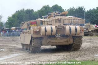 Challenger 1 MBT Main Battle Tank United Kingdom rear view 001