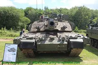Challenger 2 TES MBT Megatron main battle tank United Kingdom British Army defense industry front view 001