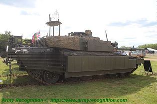 Challenger 2 TES MBT Megatron main battle tank United Kingdom British Army defense industry right side view 001