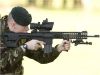 The British Army is buying more than 400 Sharpshooter semi-automatic rifles for use in Afghanistan. It fires a 7.62mm round and is optimized for long-range accuracy. A new rifle is being bought for troops in Afghanistan that will improve the long-range firepower available on the frontline, the Ministry of Defence announced today. The Sharpshooter rifle will fire a 7.62mm round and will enhance accuracy of engagement during longer-range firefights with the Taliban and this weapon will be used by some of the best shots in the Infantry. More than 400 of the semi-automatic Sharpshooter rifles have been bought as a £1.5M Urgent Operational Requirement. It is the first new Infantry combat rifle to be issued to troops for more than 20 years. Training on the rifles will begin in mid January 2010 and the first batch will be sent to Afghanistan later in the year.