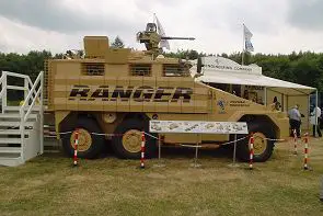 Ranger Universal Engineering high protected patrol vehicle data sheet description information intelligence identification pictures photos images UK Limited