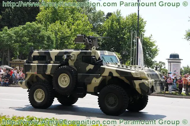 New armoured vehicles Marauder and Matador jointly produced by the Azeri Ministry of Defence Industries and Paramount Group, Africa's largest privately owned defence company, have taken pride of place in Azerbaijan's 20th anniversary independence parade, on Sunday 26th June in Azadlig Square, Baku, the capital of Azerbaijan.