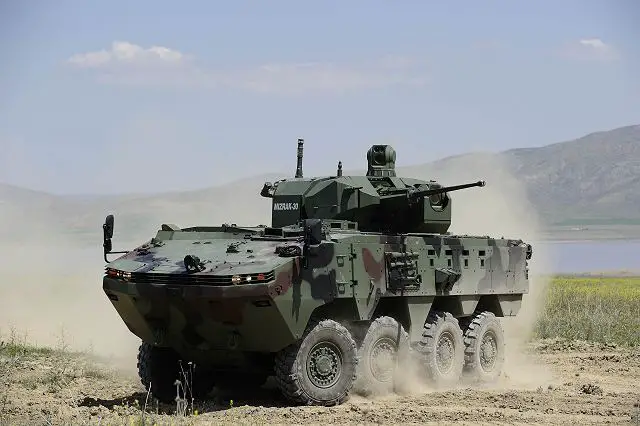 Otokar, the largest national and privately owned company of Turkish defence industry, participates in the Kazakhstan Defence Expo KADEX 2014. At the exhibition, Otokar presents models of its worldwide known armoured vehicles COBRA with KESKIN turret and ARMA with MIZRAK turret in Turkish Pavillion, Stand 412. 