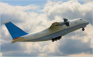 An-70 medium-range military transport aircraft technical data sheet specifications intelligence description information identification pictures photos images video Antonov Ukraine Ukrainian Air Force defence industry technology