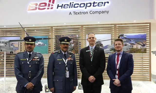 Bell Helicopter, industry leader in the production of commercial and military vertical-lift aircraft, have confirmed their participation in the upcoming BIDEC 2017, (Bahrain International Defence Exhibition & Conference) one of the region’s leading international defence exhibitions.
