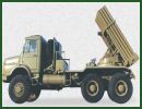 Hadid HM 20 40 rounds 122mm MRLS multiple rocket launcher system technical data sheet specifications description information intelligence identification pictures photos video Iran Iranian army defence industry military technology 