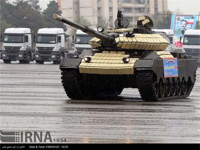 TIAM main battle tank Iran Iranian army military equipment defense industry 640 002