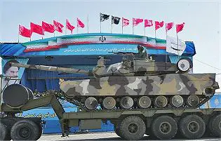 Zulfiqar 3 Zolfaqar main battle tank technical data sheet specifications description information intelligence identification pictures photos video air defence system Iran Iranian army defence industry military technology
