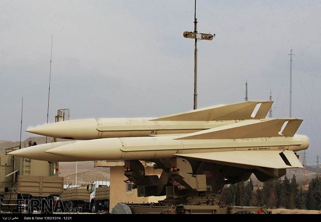 Shahin missile of Mersad air defense system Iran Iranian army defence industry military technology 007