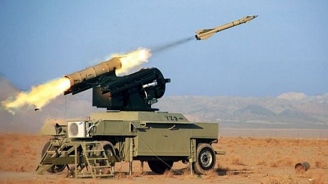 The advanced home-made Ya Zahra air defense missile system was among the systems tested in the wargames.