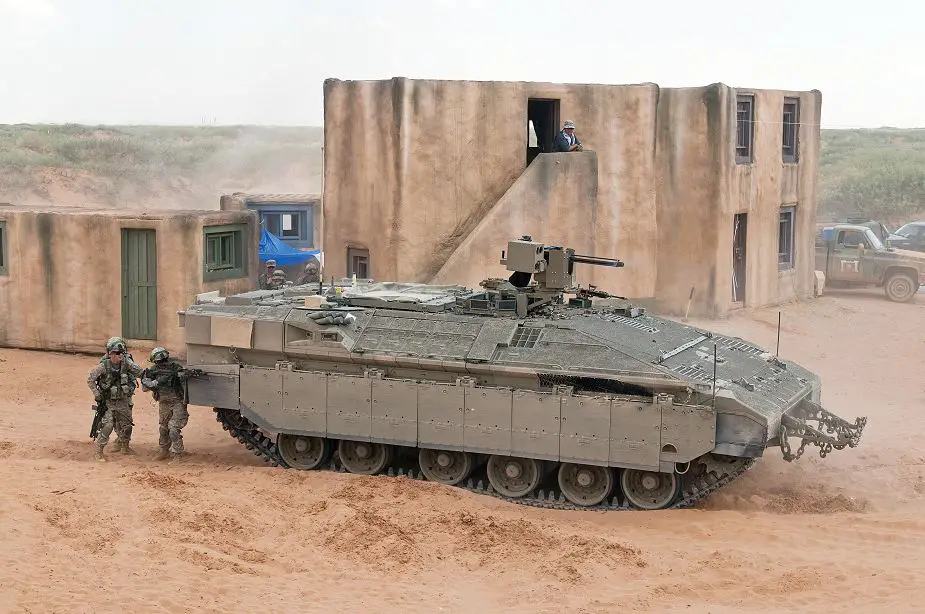 Namer APC infantry tracked armoured vehicle personnel carrier Israeli Army Israel defense industry 925 001
