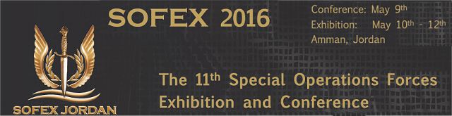 SOFEX 2016 International Special Forces Operations Amman Jordan exhibition conference banner 640 001