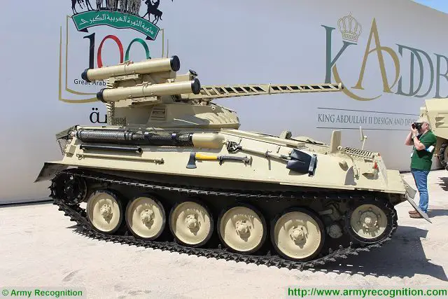 The Jordanian Company KADDB proposes new live for British-made CVRT family of light reconnaissance tracked armoured vehicle fitted with new turret. The new upgraded CVRT is fitted with an Ukrainian "Kastet" weapon system.