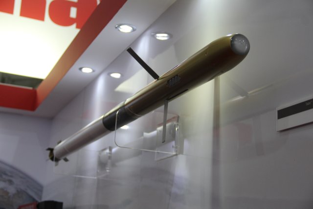 Raytheon unveiled its new TALON Laser Guided Rocket system at SOFEX 2016 640 001