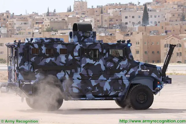 Thunder 2 armoured truck APC Cambli SOFEX 2016 Special Operations Forces Exhibition Amman Jordan 640 002