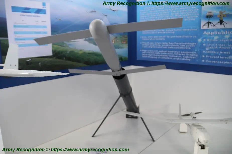 China defense industry presents CH 901 suicide drone at SOFEX 2018 925 001