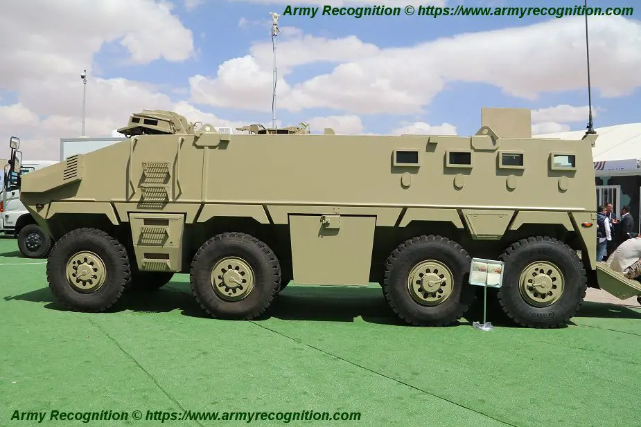 KADDB from Jordan unveils new Al Mared 8x8 armored vehicle at SOFEX 2018 925 002