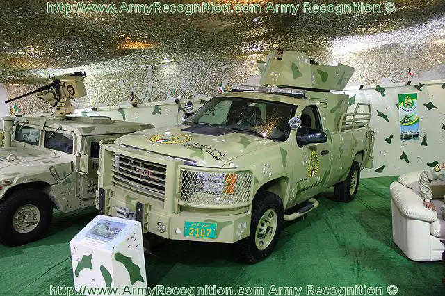 Soor-1 Light Patrol Vehicle Kuwaiti National Guard at GDA 2011 