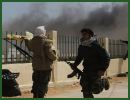 The soldiers of Colonel Muammar Gaddafi have launched further air strikes on the rebel-held oil port of Ras Lanuf, in a renewed offensive, which is always under the control of the rebels. The Libyan army tries to take again the control of this city.