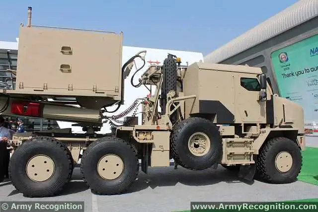 JDS MCL 122mm Multiple Cradle rocket Launcher technical data sheet specification description information intelligence pictures photos images video identification Jobaria United Arab Emirates army defence industry military technology