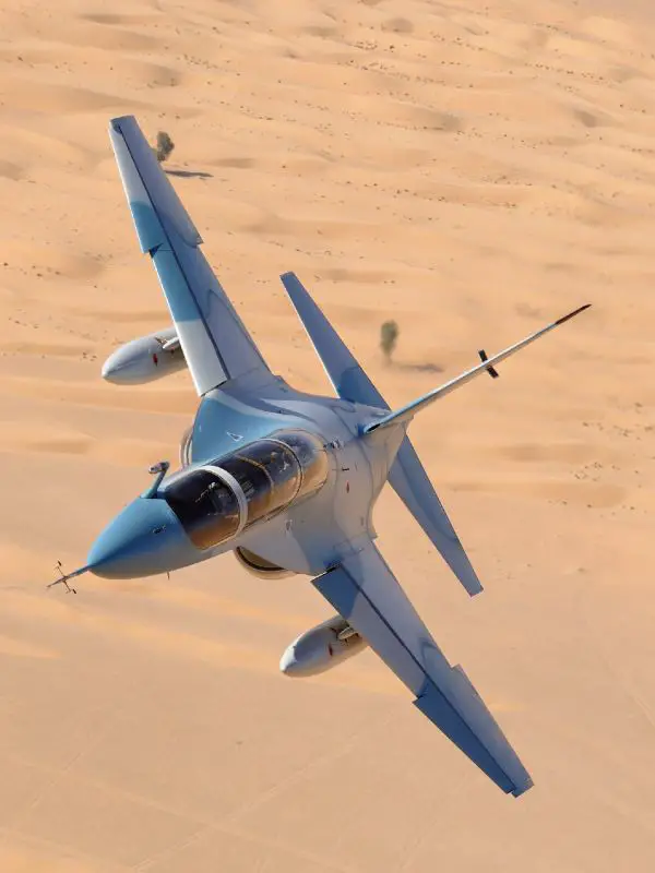 Alenia Aermacchi attends the IDEX 2011 with its holding company Finmeccanica (hall 06 stand B10) exhibiting the model of its range of training aircraft included the new advanced trainer aircraft the M-346.