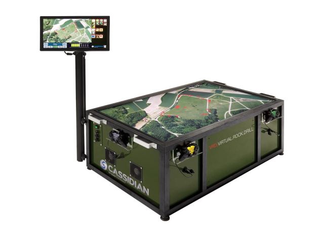 Cassidian, a leading global provider of cutting edge technology in defence and security, will showcase its innovative and high quality products and solutions at IDEX 2013. For the first time, Cassidian presents its Virtual Rock Drill (VRD) to the public in the Middle East. The VRD, an interactive terrain sand table that can be used for training purposes and mission planning, is an absolute innovation in this area.