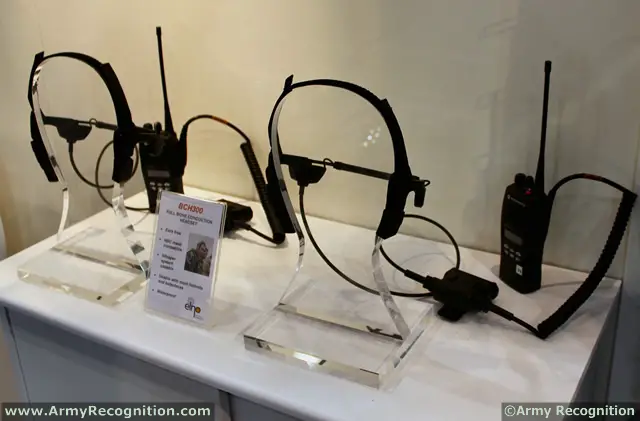 French company ELNO showcased its BCH300 tactical headset during IDEX 2013, the International Defence Exhibition in Abu Dhabi (United Arab Emirates). Elno tactical headsets improve the effectiveness of infantrymen in all operational situations. The BCH300 model incorporate bone conduction technology to meet the needs of future soldier.
