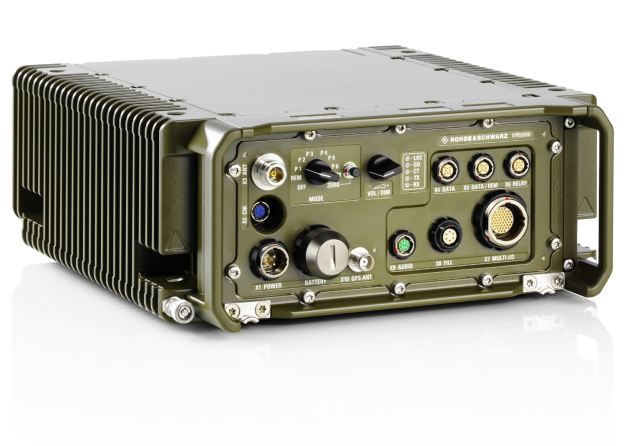 Rohde & Schwarz introduces the R&S SDTR, the first in a new generation of software defined radios, together with a family of network capable waveforms. This tactical radio for vehicular and semi-mobile platforms delivers 50 W of output power without external amplifiers and covers the 30 MHz to 512 MHz range.