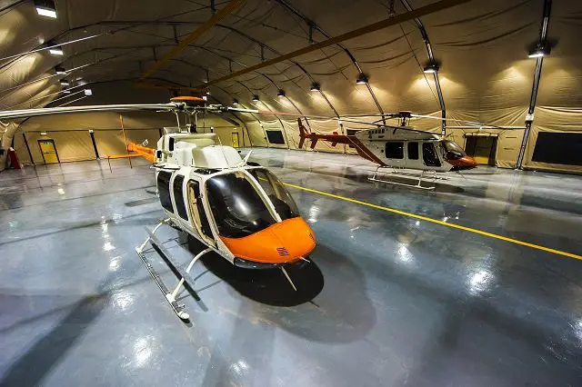 Rubb Buildings Ltd of United Kingdom is a world leader in the design and manufacture of custom made relocatable engineered fabric structures. At IDEX 2013, the Company promotes state-of-the-art hangar system which can be used for the storage and maintenance of the fleet helicopters.