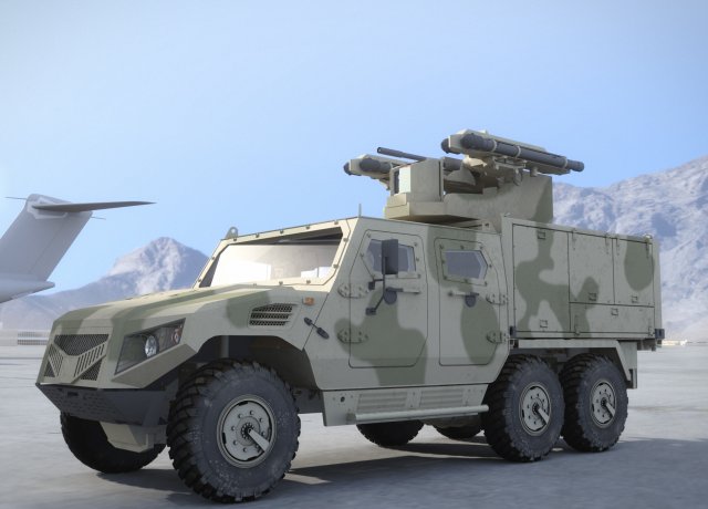 MBDA and NIMR Automotive LLC unveil new Hafeet ADV air defence vehicle at IDEX 2015 640 002