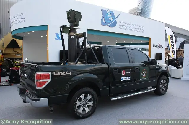  Will Burt showcased its Spindle Mast for the UAE Army Forward Artillery Observer Vehicle Project