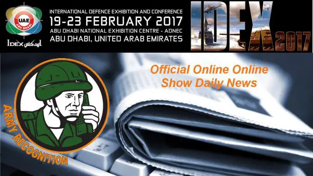 Army Recognition appointed by IDEX 2017 as Official Online Daily News Media Partner 640 001
