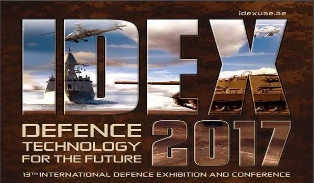 Every two years Abu Dhabi in UAE hosts the biggest Defense Exhibition in Middle East named IDEX 640 001