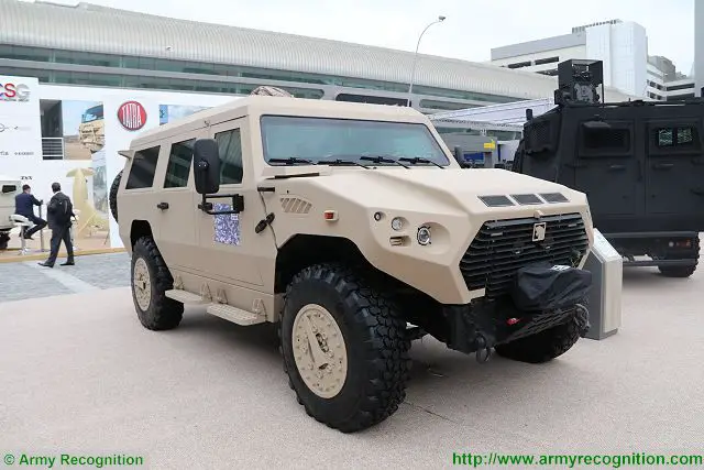 Another new product showed at IDEX 2017 by NIMR Automotive is the Ajban VIP based on the on the highly successful AJBAN series. Designed with discrete blast and ballistic protection, to make the vehicle indistinguishable from the AJBAN soft-skin vehicle range, the vehicle can seamlessly blend with support vehicles during convoy movements. 