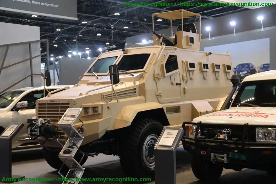 IAG presents its full range of tactical armored vehicles Rila 315 IDEX 2019 defense exhibition UAE 925 001