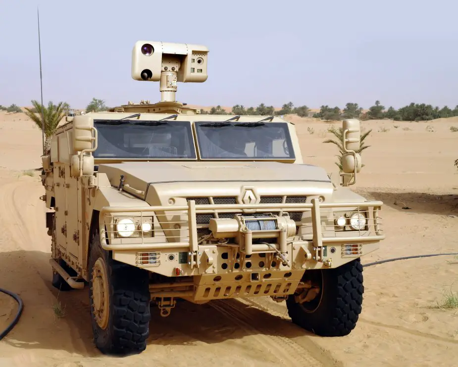 IDEX 2019 Cilas Ariane Group displayed SLD 500 pre shot sniper and observer detection vehicle mounted 1