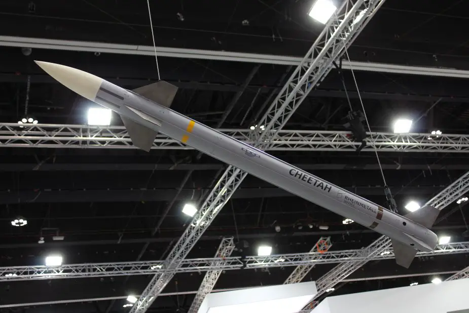 IDEX 2019 Development of Denel Cheetah C RAM C PGM missile on track