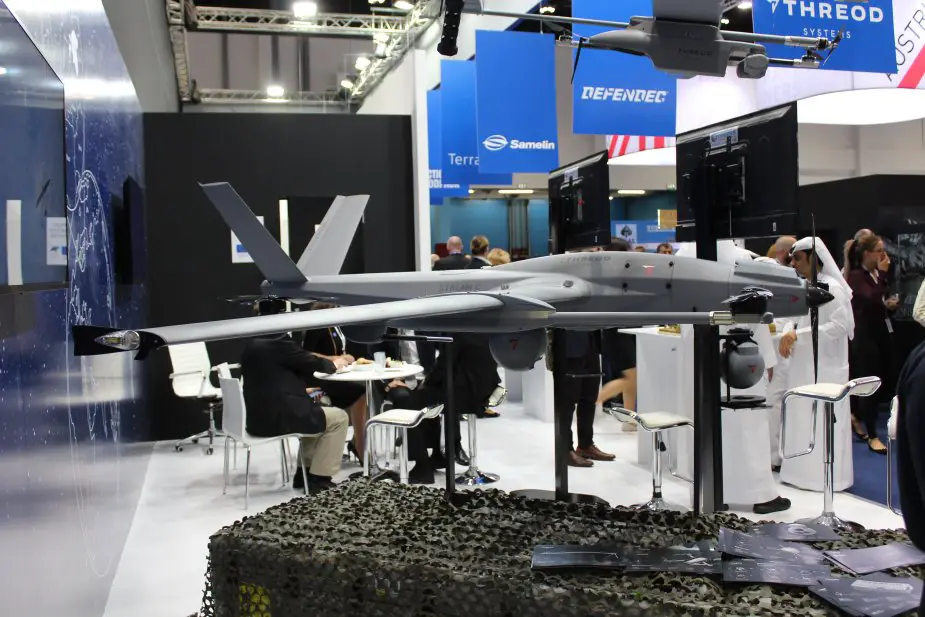 IDEX 2019 Estonian company Threod System unveiled VTOL Stream C UAV