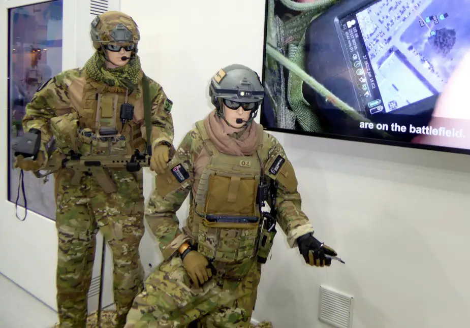 IDEX 2019 Rheinmetall Argus soldier system sets standard for technological compatibility 1