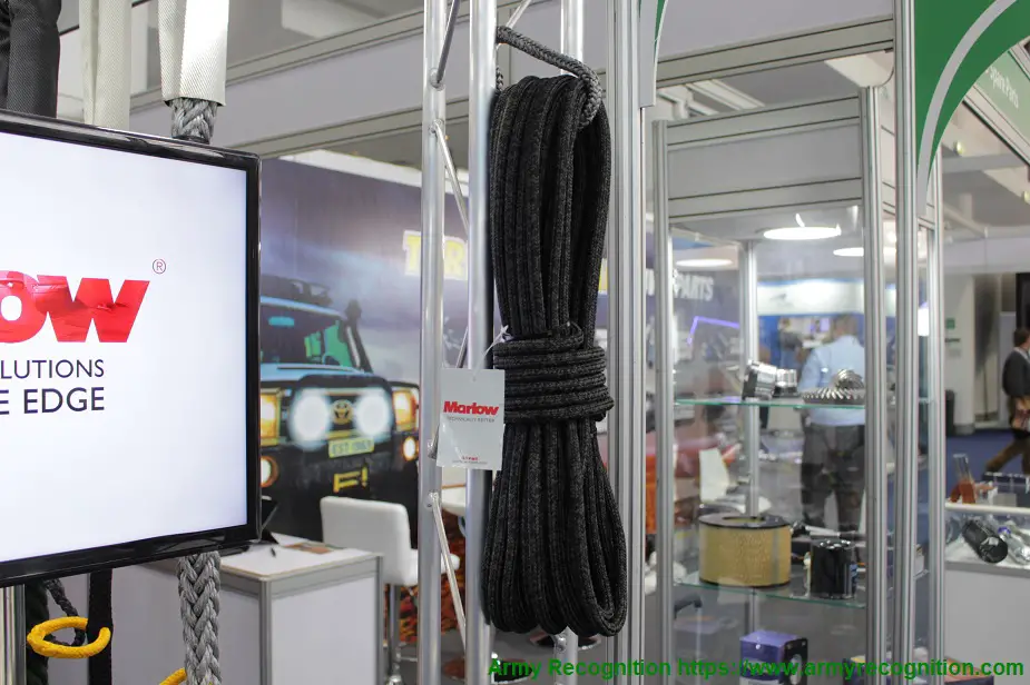 Idex 2019 Synthetic rope wire replacement by Marlow