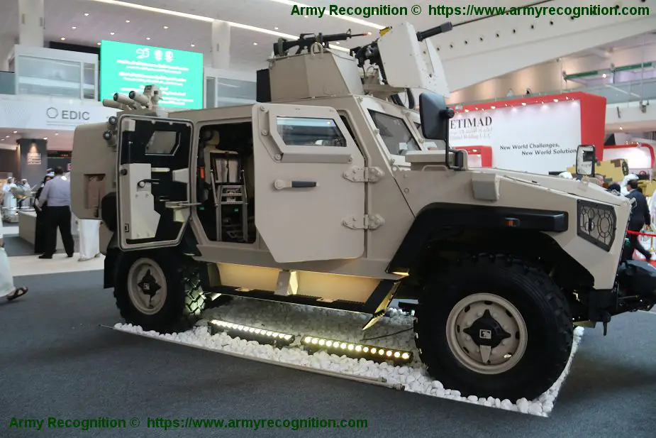 NIMR Launches new AJBAN 447A Multi Role Armoured Vehicle at IDEX 2019 defense exhibition in Abu Dhabi 925 001
