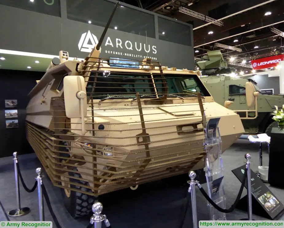 idex 2019 arquus advanced survivability system vab mk 3