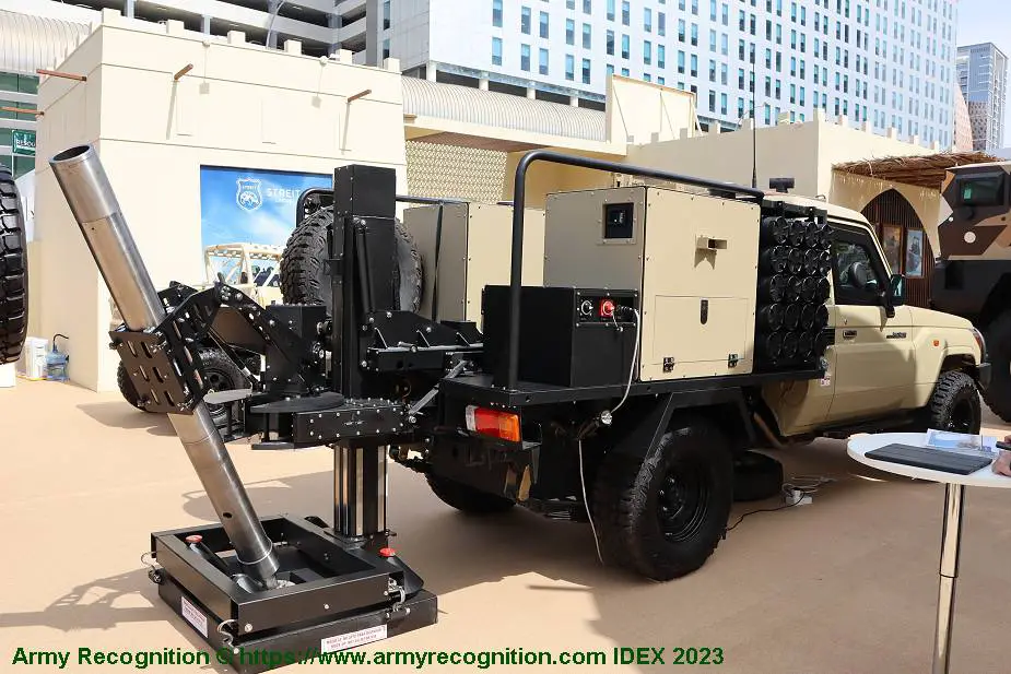 Streit Group from UAE to market Masmak 2 4x4 armored vehicles and Alakran mortar system 925 002