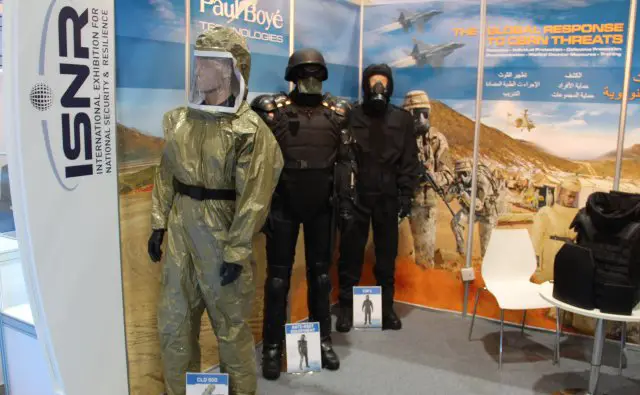 French company Paul Boyé Technologies shows its protection equipment at ISNR 2016 640 001